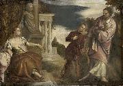 Paolo Veronese De keuze tussen deugd en hartstocht oil painting artist